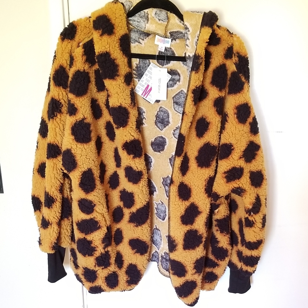 Lularoe Teddy M Leopard BNWT
